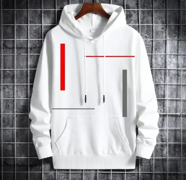 Stylish Vertical Stripe Hoodie for Men & Boys – Export Quality Winter Pullover