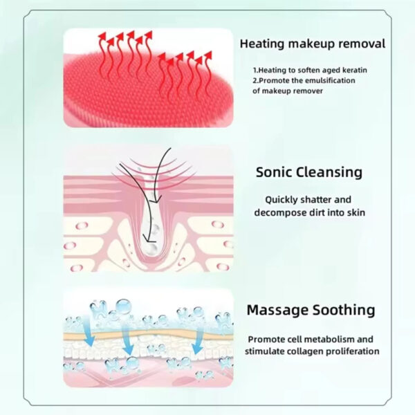 Beauty Massage Tool for Face & Neck – Metal Rolling Head Facial Tool - Image 3