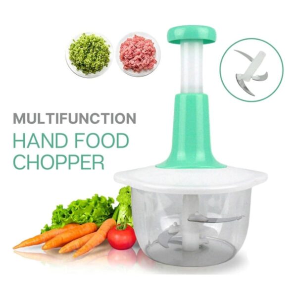 Hand pat manual chopper cutter