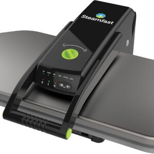 Steamfast SF-680 Digital Steam Press with Multiple Fabric Settings and Steam Burst Function,Stainless_Black _ Home & Kitchen